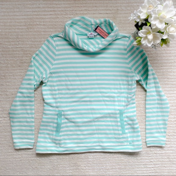NWT Vineyard Vines striped knit pullover sweatshirt - Picture 12 of 12